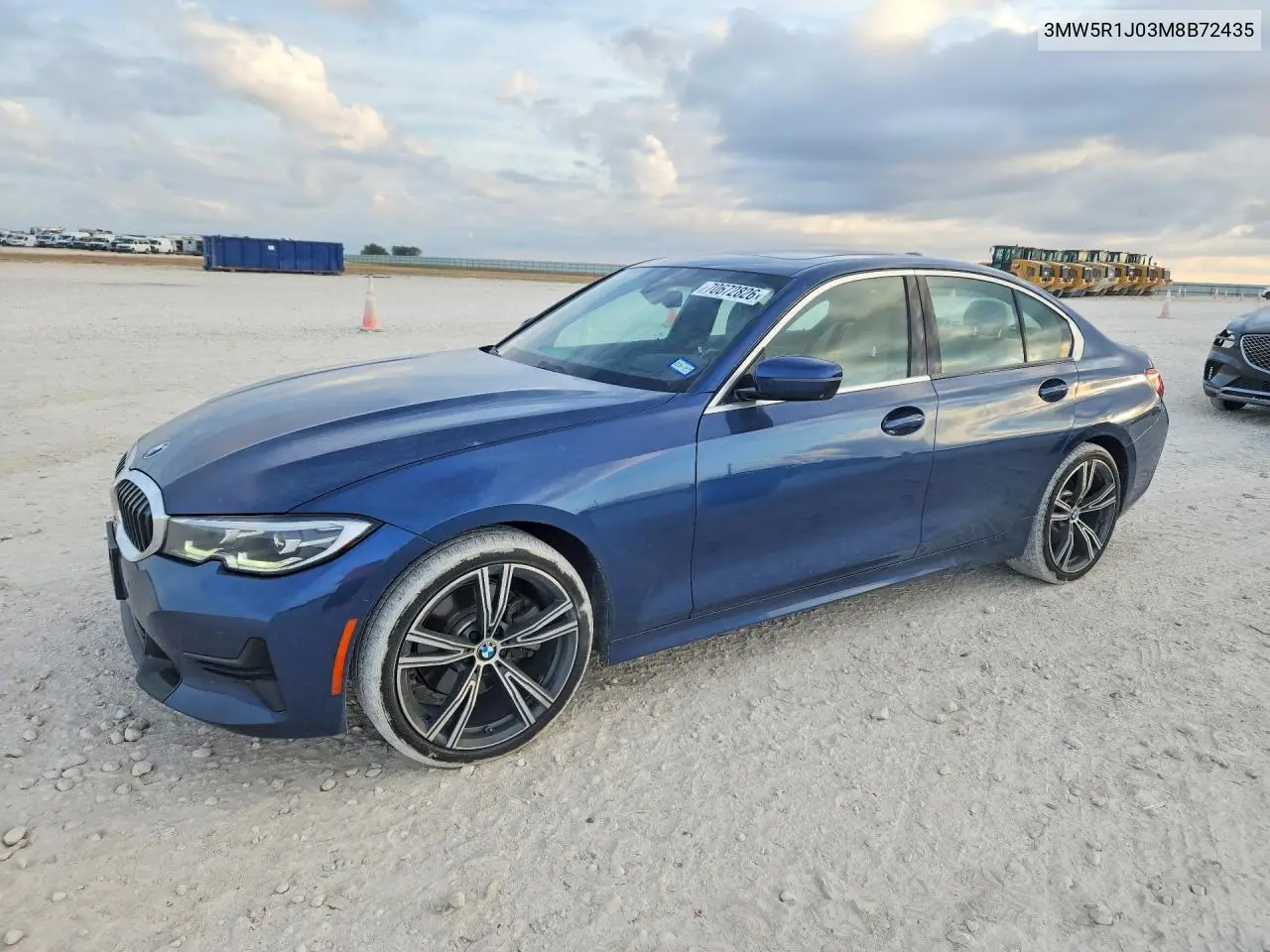 BMW 3ER 2021, VIN 3MW5R1J03M8B72435