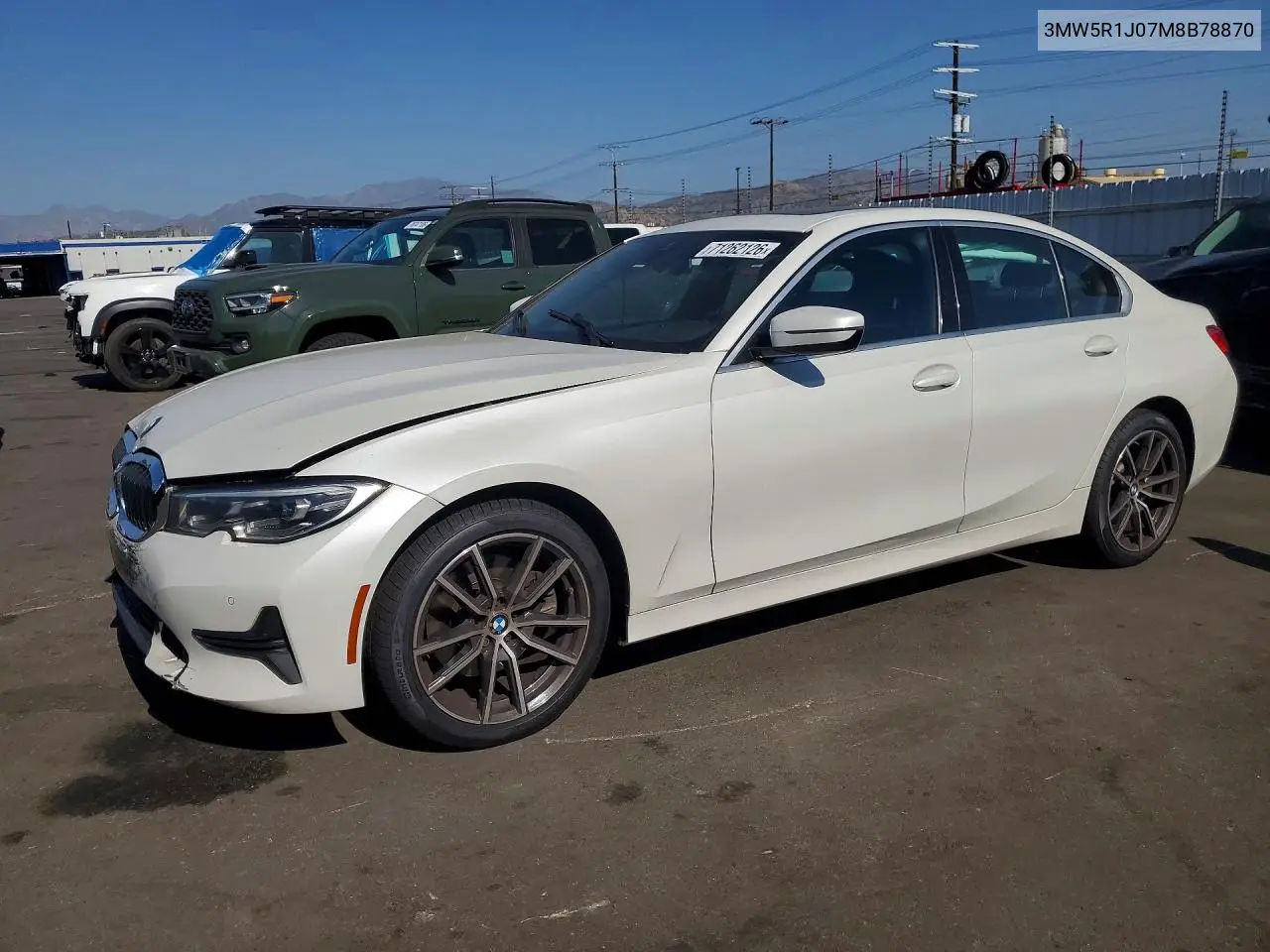 BMW 3ER 2021, VIN 3MW5R1J07M8B78870