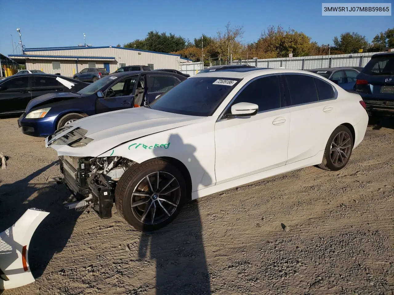 BMW 3ER 2021, VIN 3MW5R1J07M8B59865