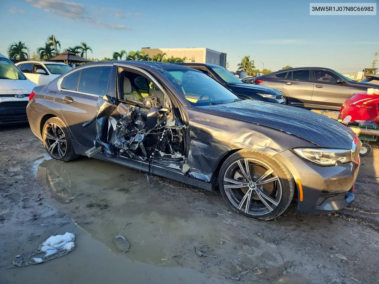 2022 BMW 3ER VIN 3MW5R1J07N8C66982 — фото 4