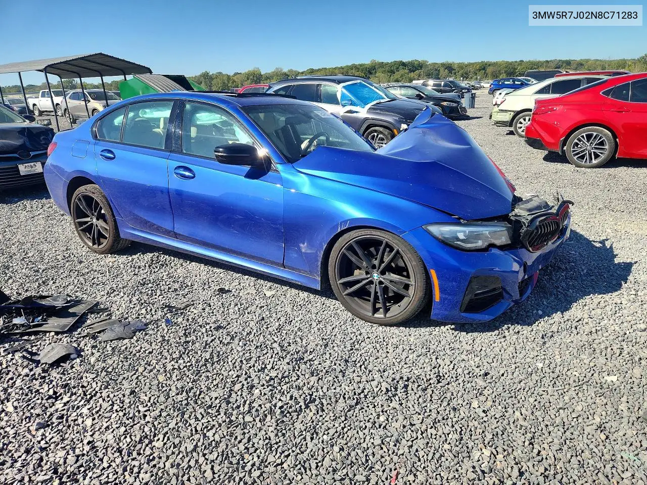 2022 BMW 3ER VIN 3MW5R7J02N8C71283 — фото 4