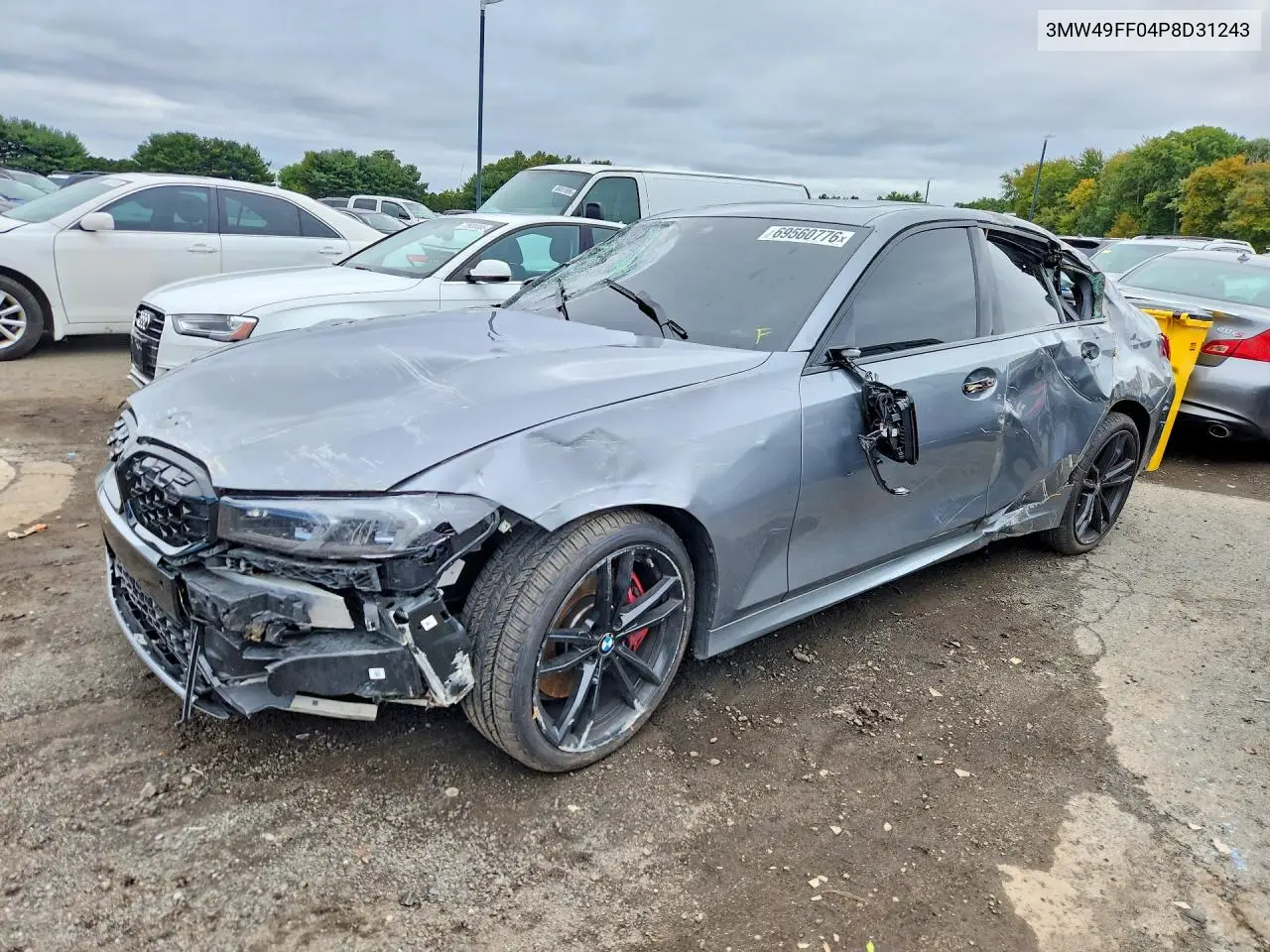 BMW 3ER 2023, VIN 3MW49FF04P8D31243