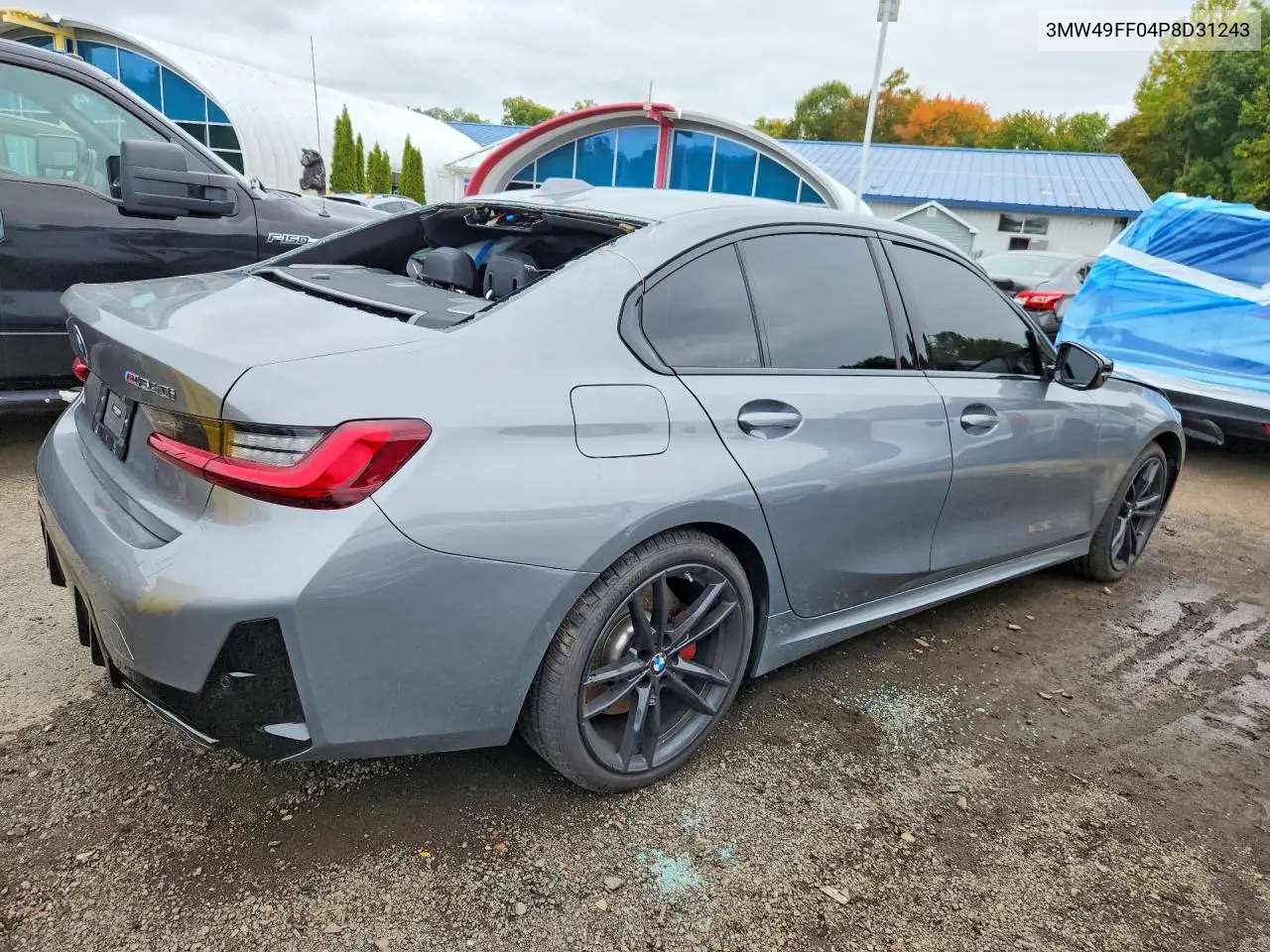 2023 BMW 3ER VIN 3MW49FF04P8D31243 — фото 3
