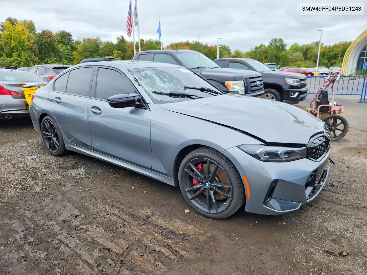 2023 BMW 3ER VIN 3MW49FF04P8D31243 — фото 4