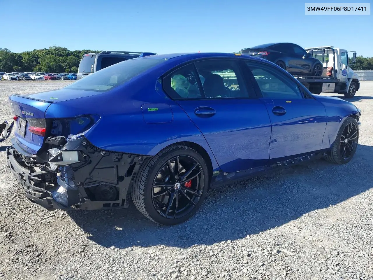 2023 BMW 3ER VIN 3MW49FF06P8D17411 — фото 3