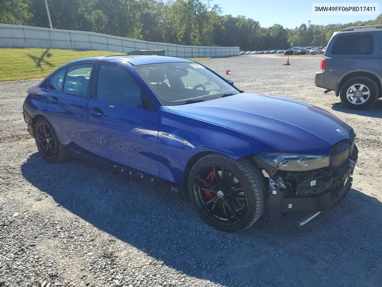 2023 BMW 3ER VIN 3MW49FF06P8D17411 — фото 4