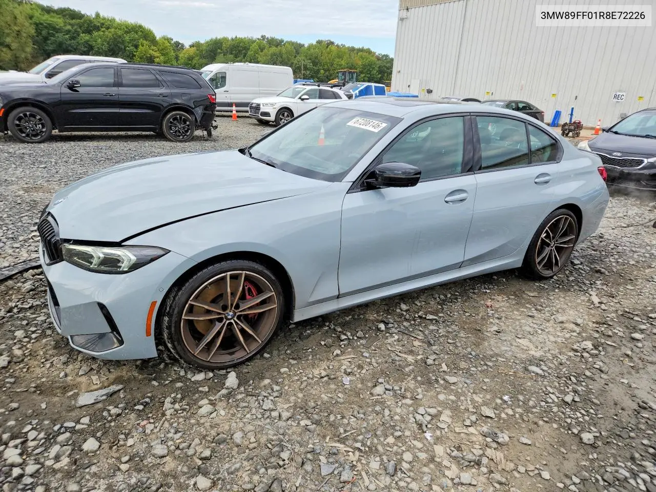 BMW 3ER 2024, VIN 3MW89FF01R8E72226