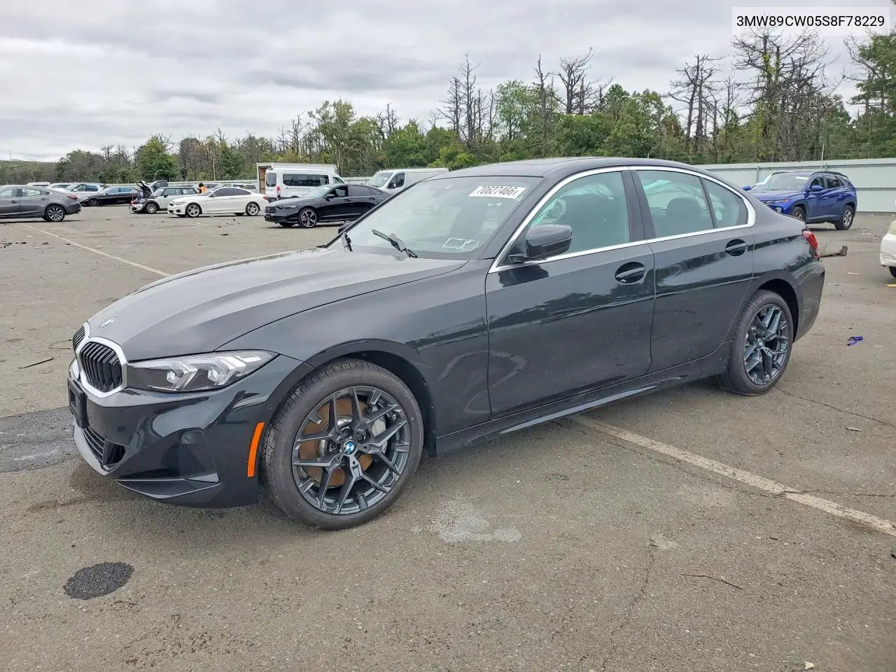 BMW 3ER 2025, VIN 3MW89CW05S8F78229
