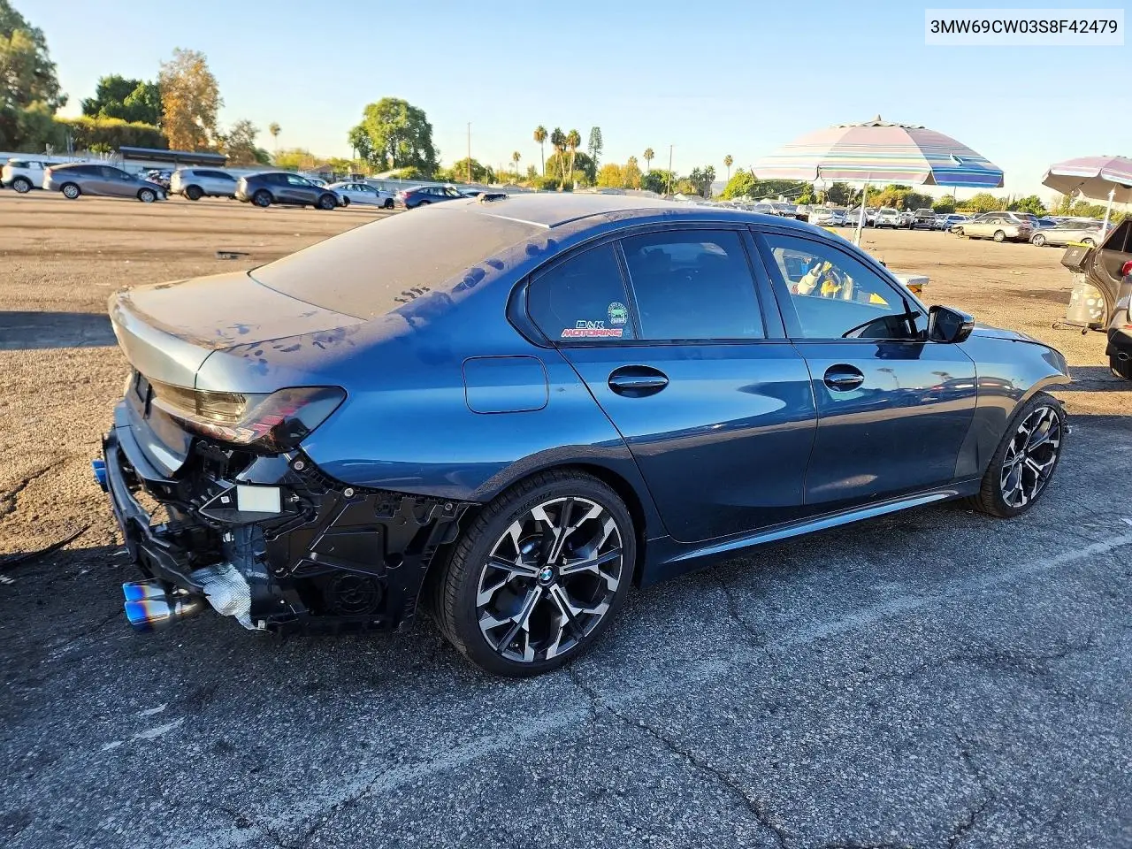2025 BMW 3ER VIN 3MW69CW03S8F42479 — фото 3