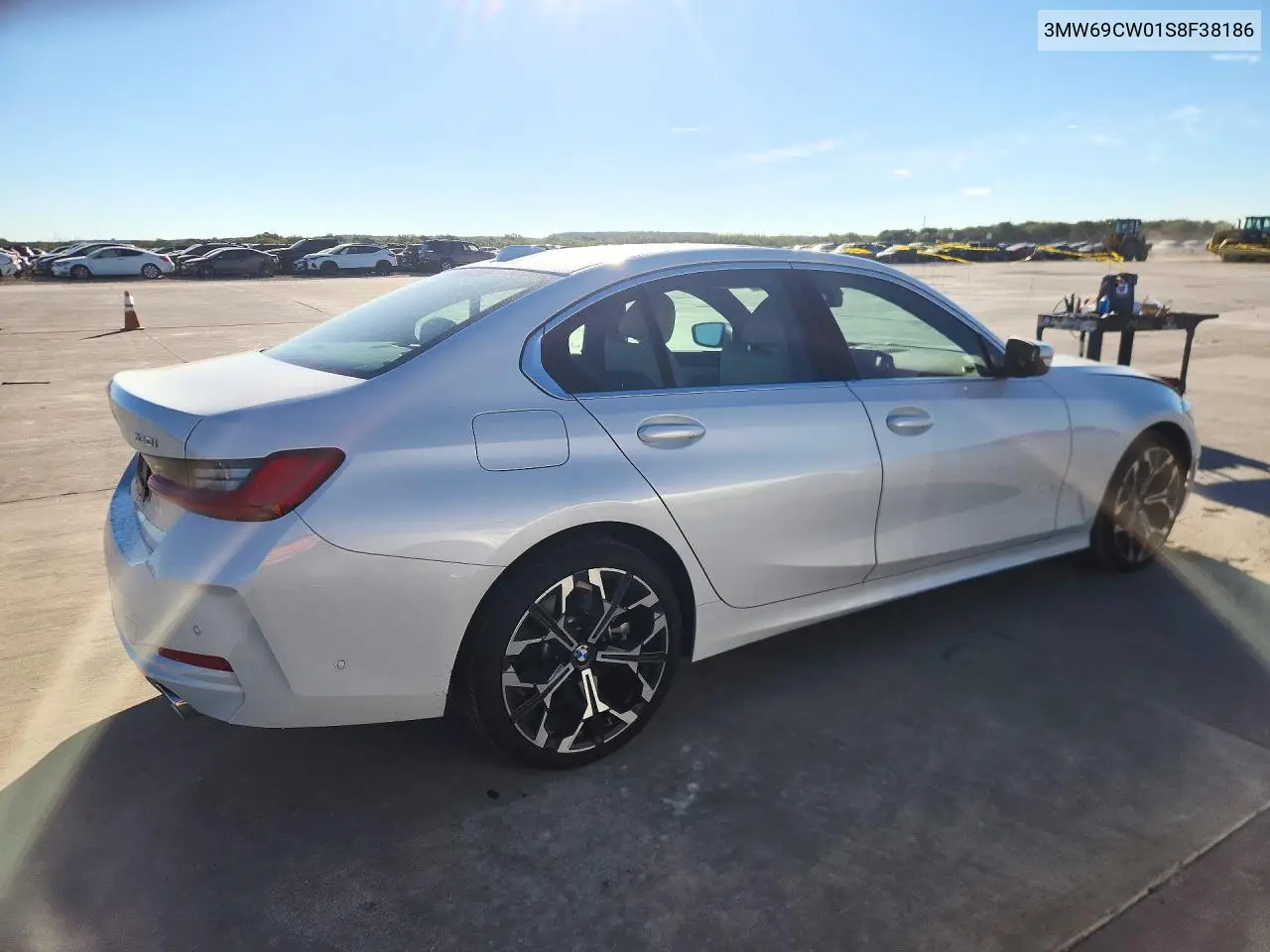 2025 BMW 3ER VIN 3MW69CW01S8F38186 — фото 3
