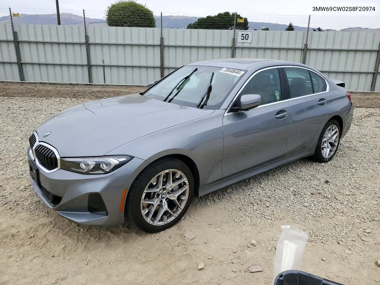 BMW 3ER 2025, VIN 3MW69CW02S8F20974
