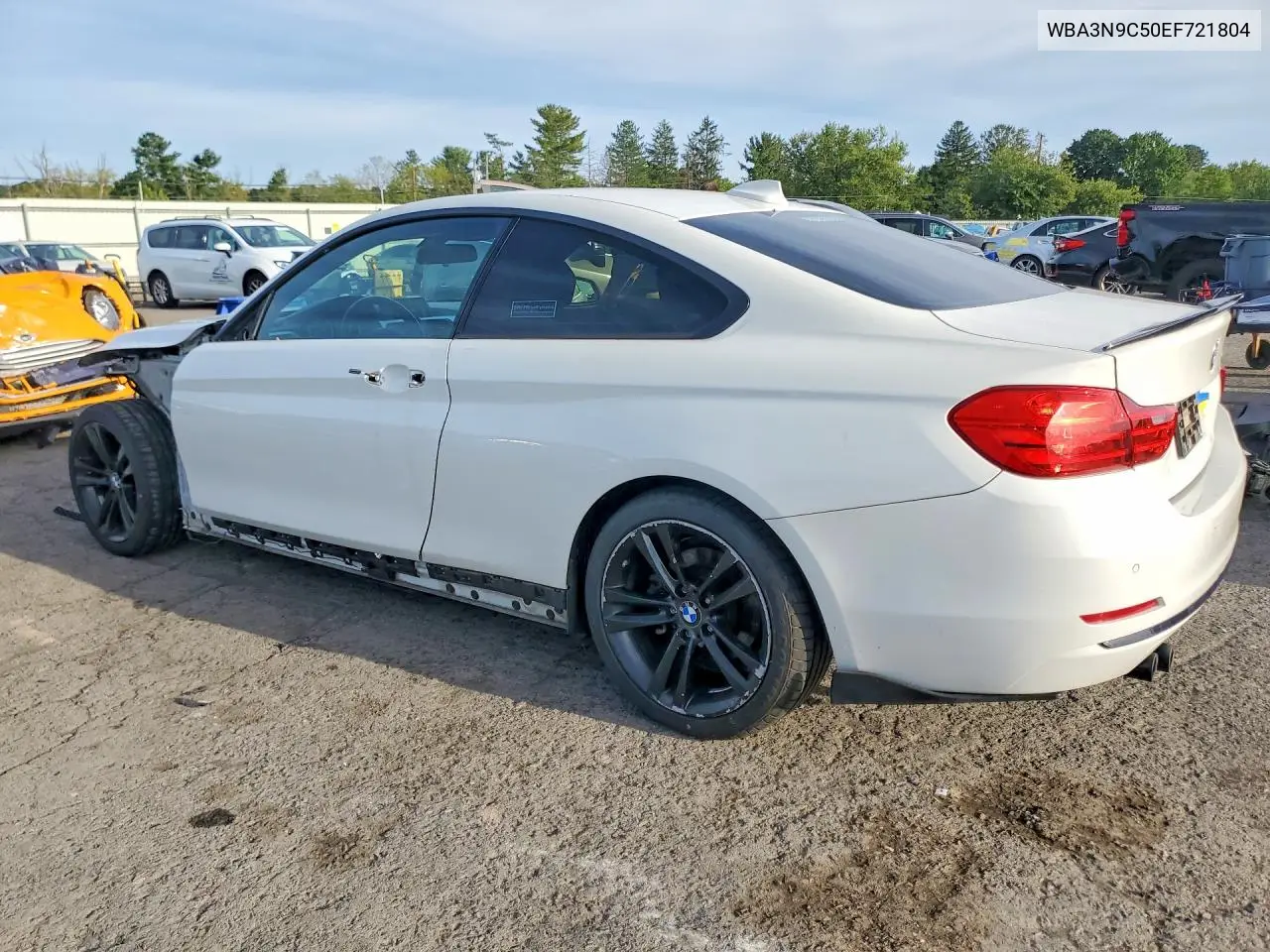 2014 BMW 4ER VIN WBA3N9C50EF721804 — фото 2