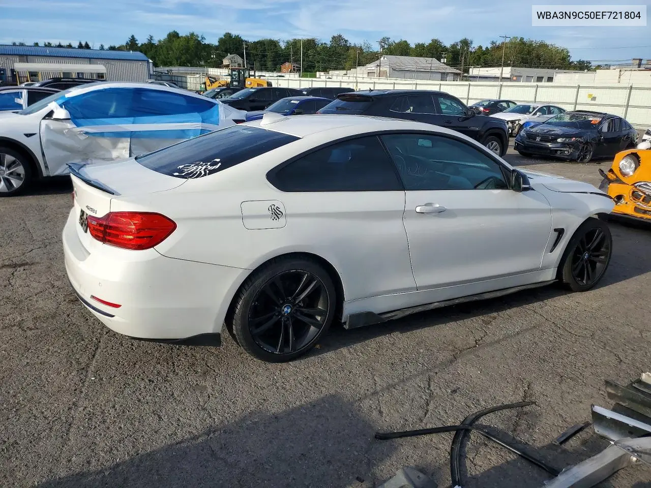 2014 BMW 4ER VIN WBA3N9C50EF721804 — фото 3