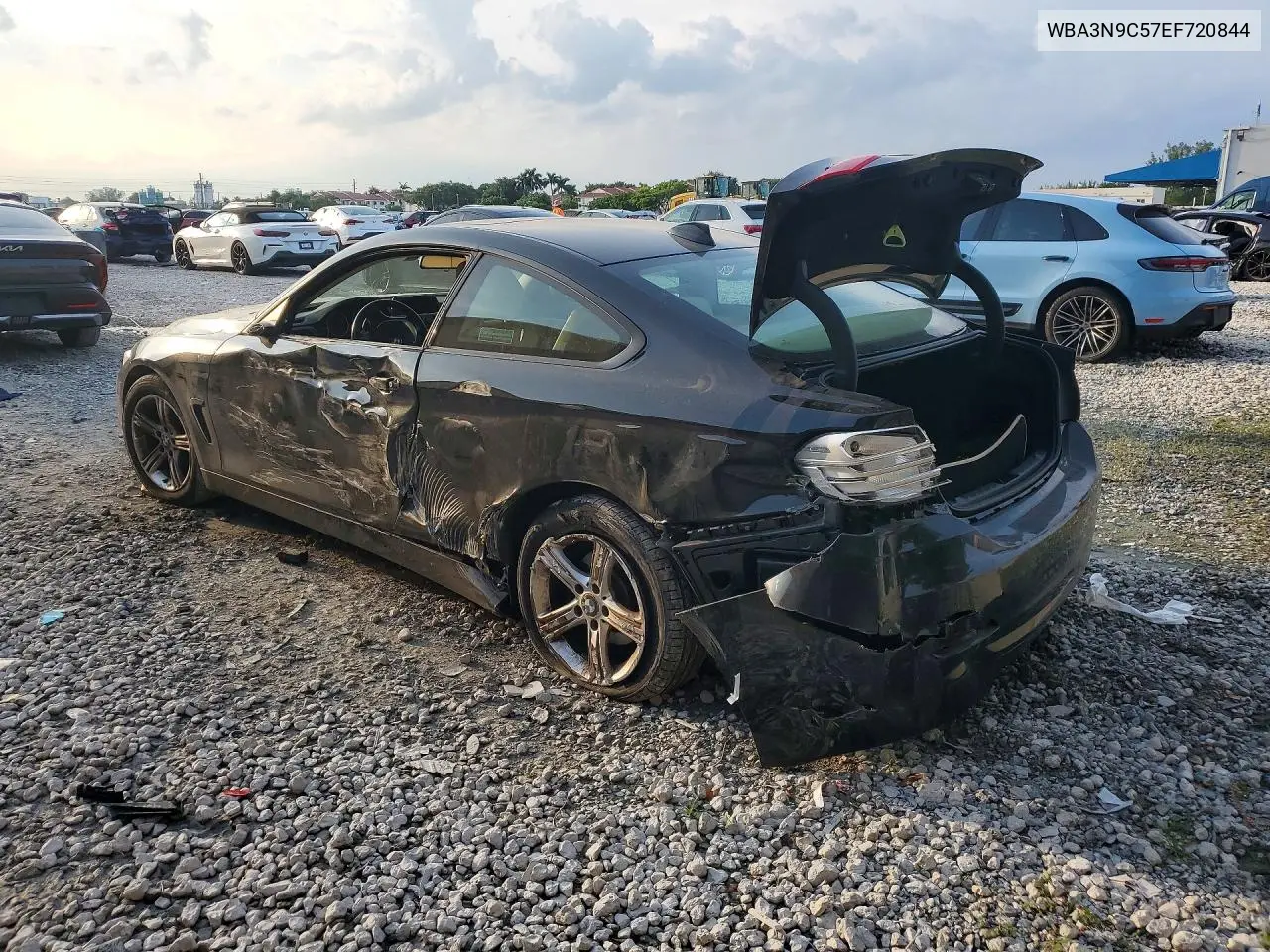 2014 BMW 4ER VIN WBA3N9C57EF720844 — фото 2