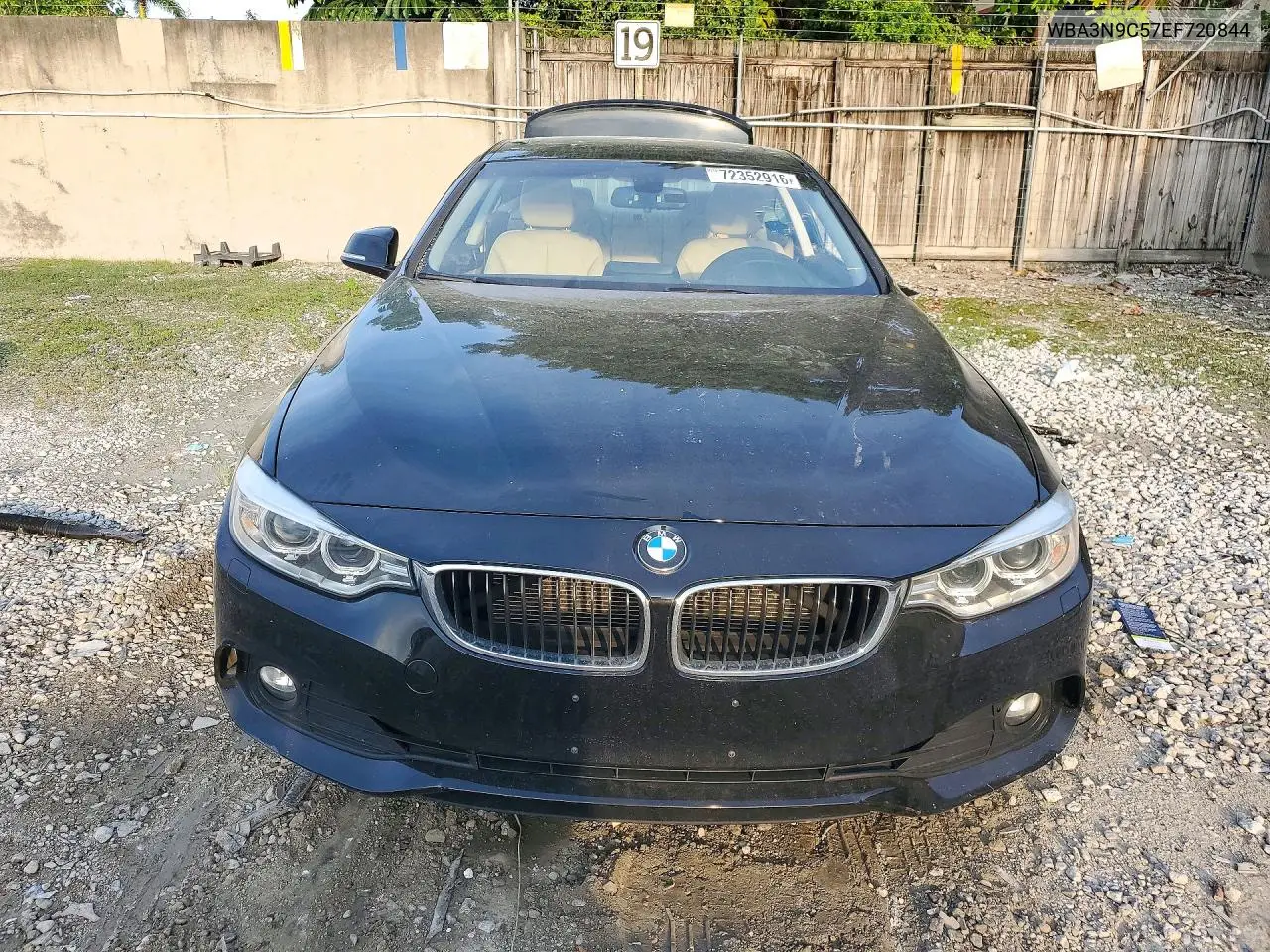 2014 BMW 4ER VIN WBA3N9C57EF720844 — фото 5