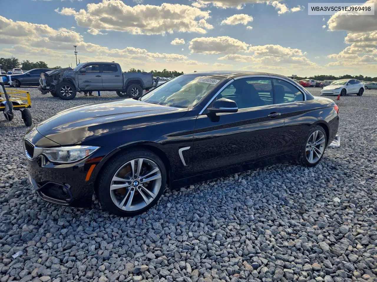 BMW 4ER 2014, VIN WBA3V5C51EJ969498