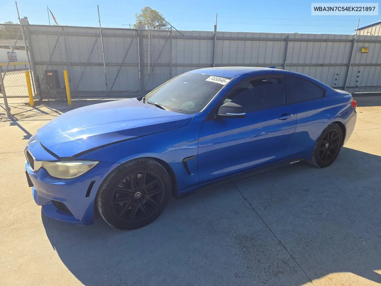 BMW 4ER 2014, VIN WBA3N7C54EK221897