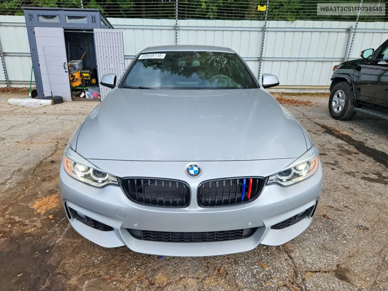 2015 BMW 4ER VIN WBA3T3C51FP738545 — фото 5