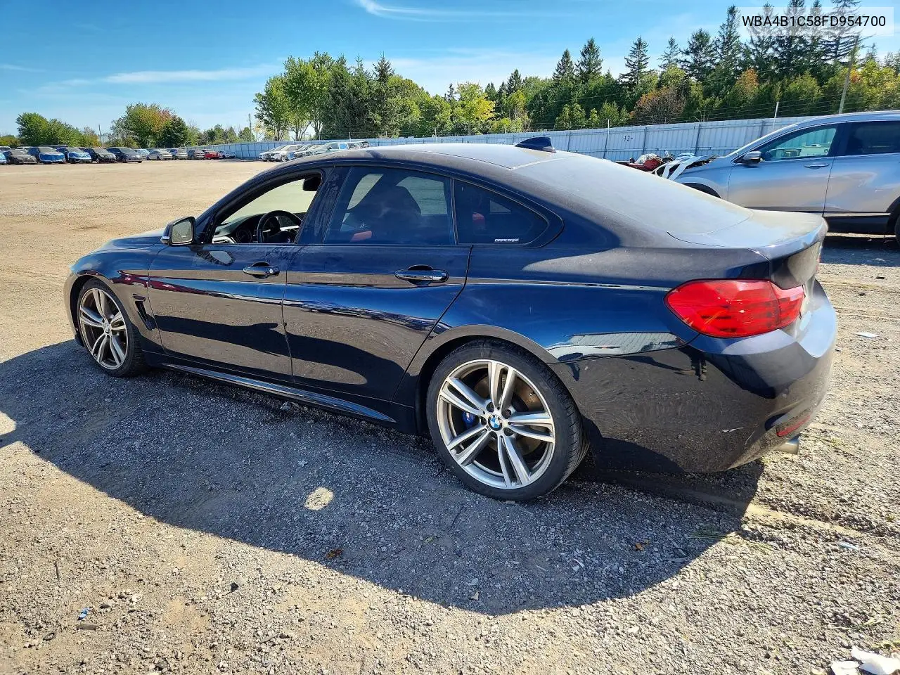 2015 BMW 4ER VIN WBA4B1C58FD954700 — фото 2