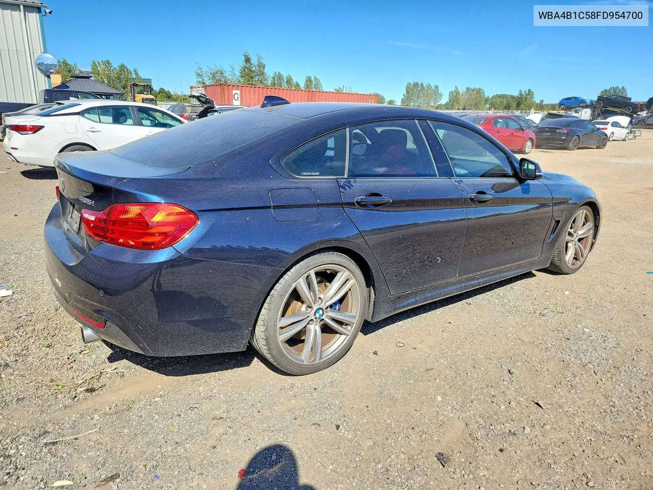 2015 BMW 4ER VIN WBA4B1C58FD954700 — фото 3