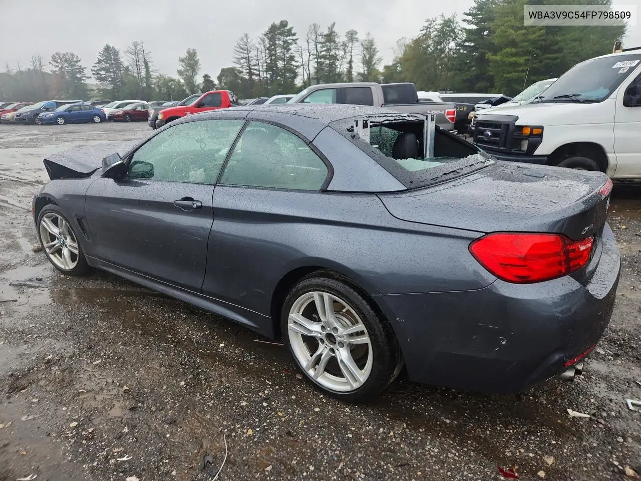 2015 BMW 4ER VIN WBA3V9C54FP798509 — фото 2
