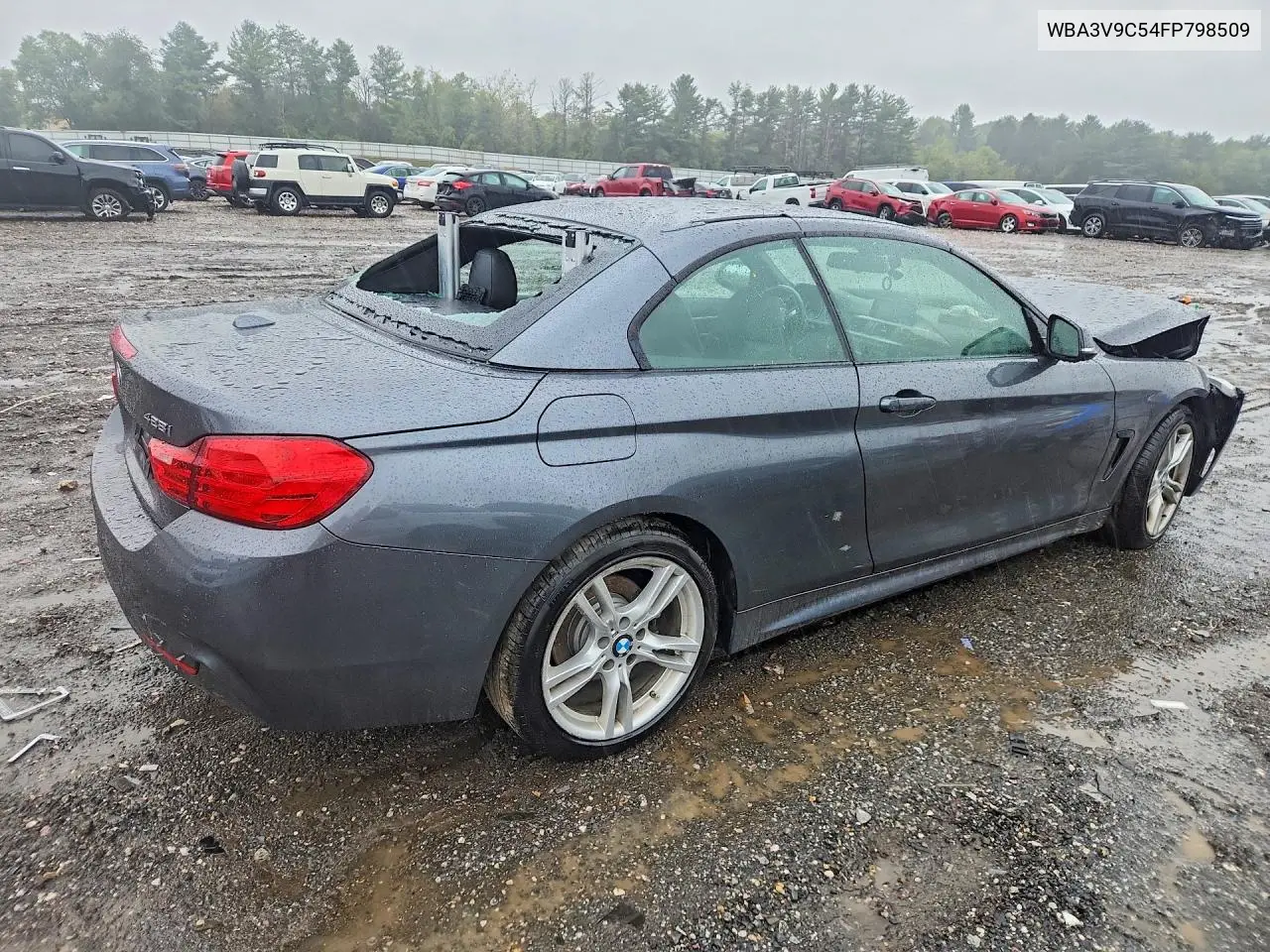 2015 BMW 4ER VIN WBA3V9C54FP798509 — фото 3