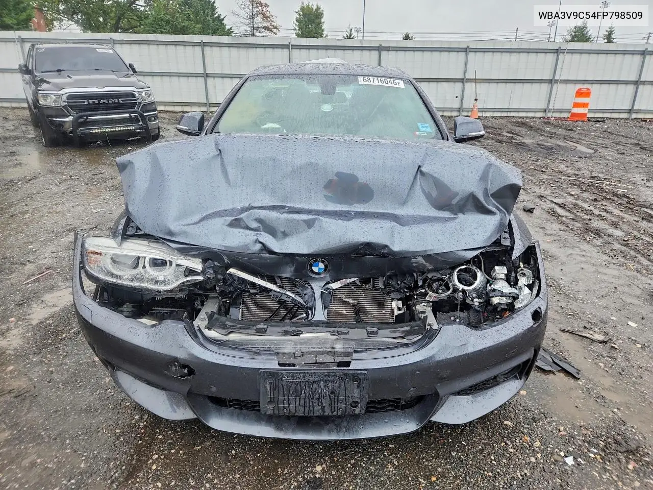2015 BMW 4ER VIN WBA3V9C54FP798509 — фото 5