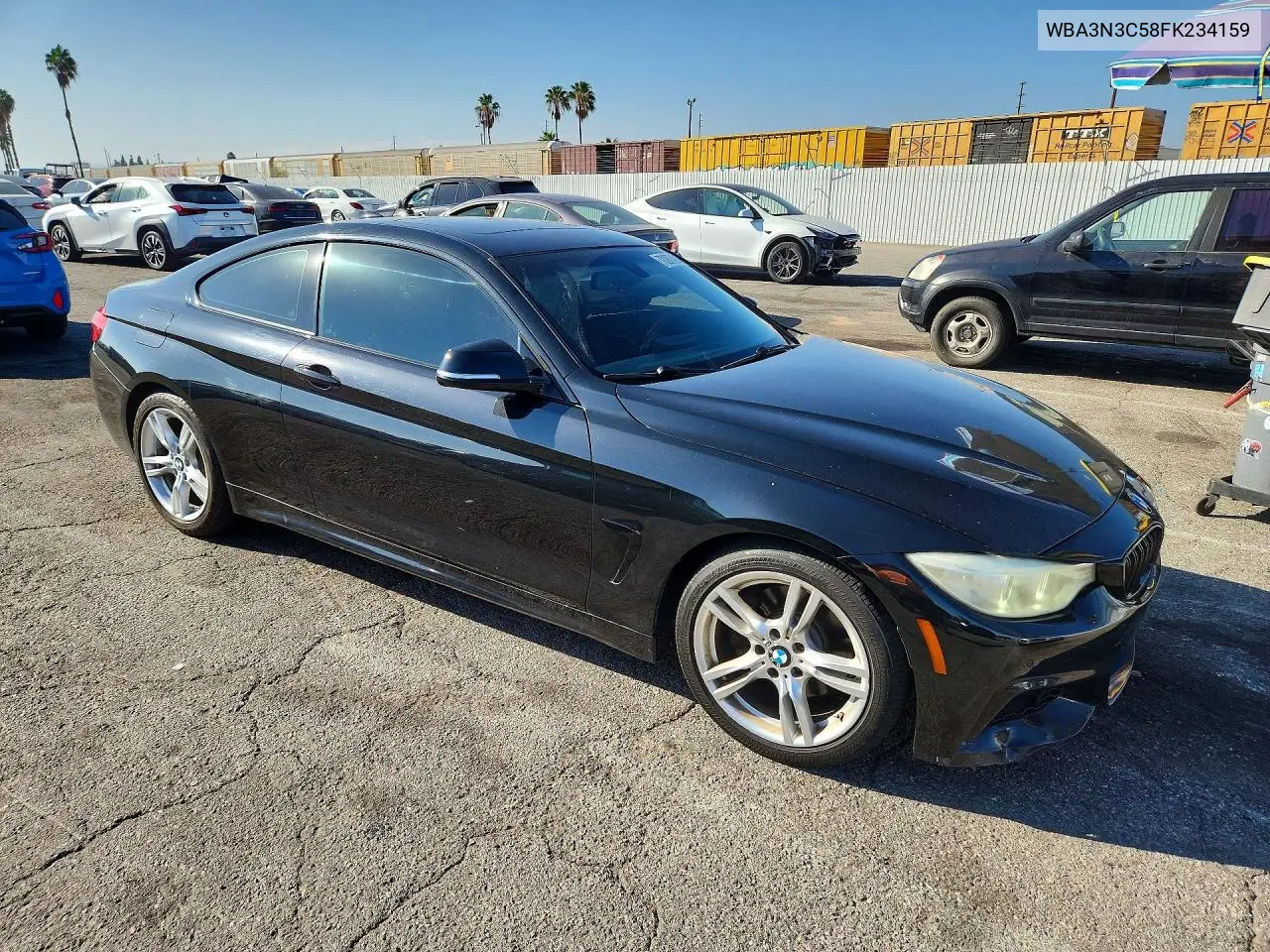 2015 BMW 4ER VIN WBA3N3C58FK234159 — фото 4