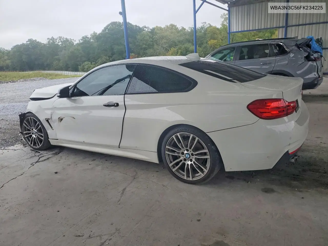 2015 BMW 4ER VIN WBA3N3C56FK234225 — фото 2