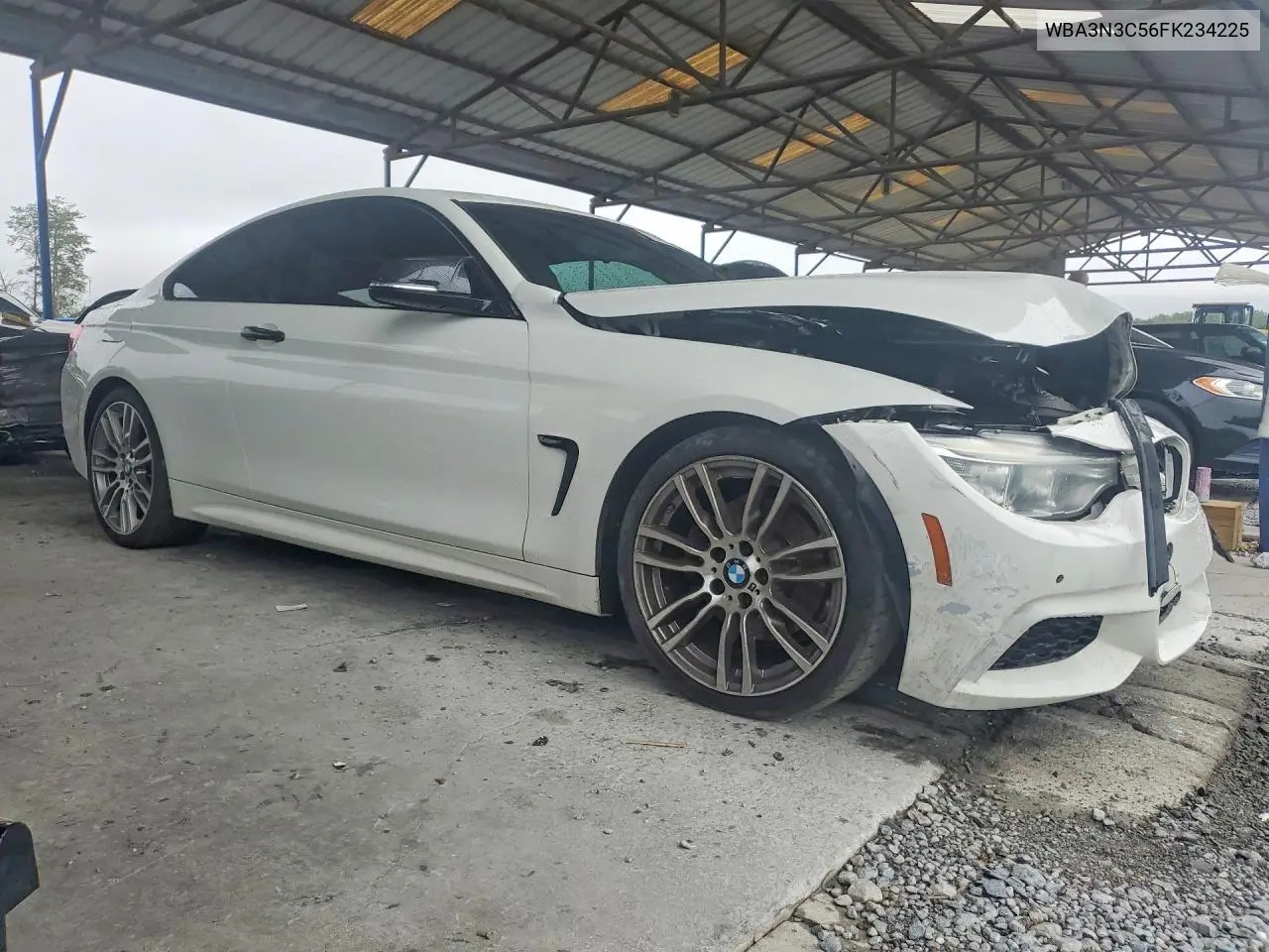 2015 BMW 4ER VIN WBA3N3C56FK234225 — фото 4