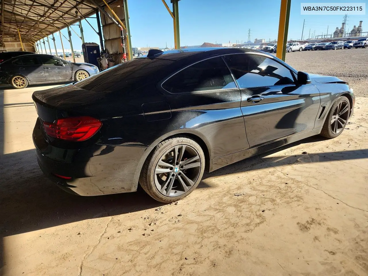 2015 BMW 4ER VIN WBA3N7C50FK223115 — фото 3