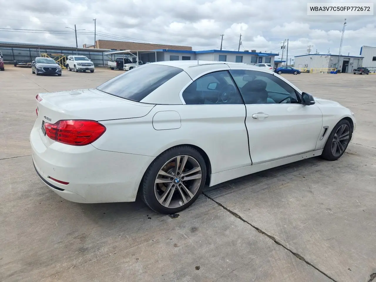 2015 BMW 4ER VIN WBA3V7C50FP772672 — фото 3