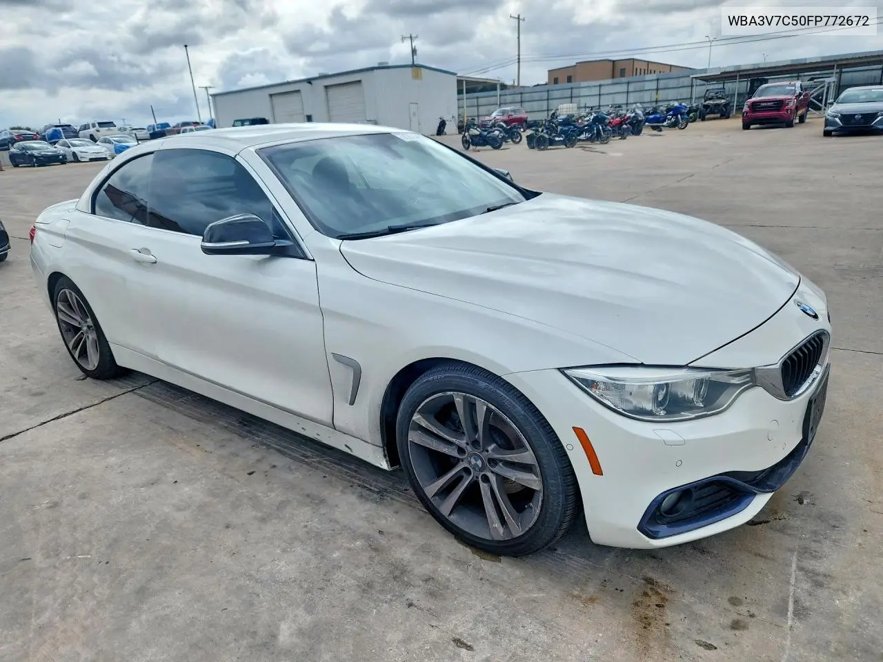 2015 BMW 4ER VIN WBA3V7C50FP772672 — фото 4