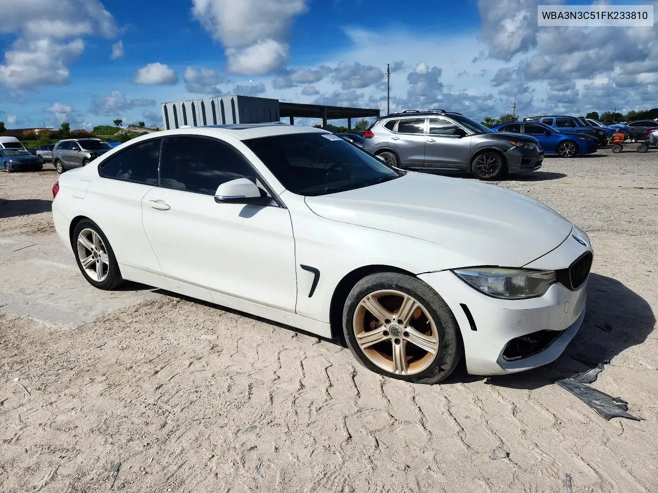 2015 BMW 4ER VIN WBA3N3C51FK233810 — фото 4