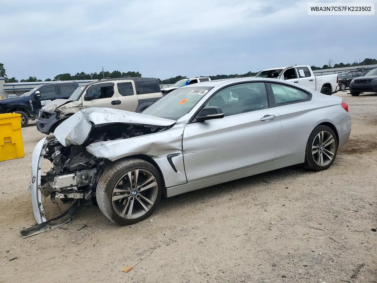 BMW 4ER 2015, VIN WBA3N7C57FK223502