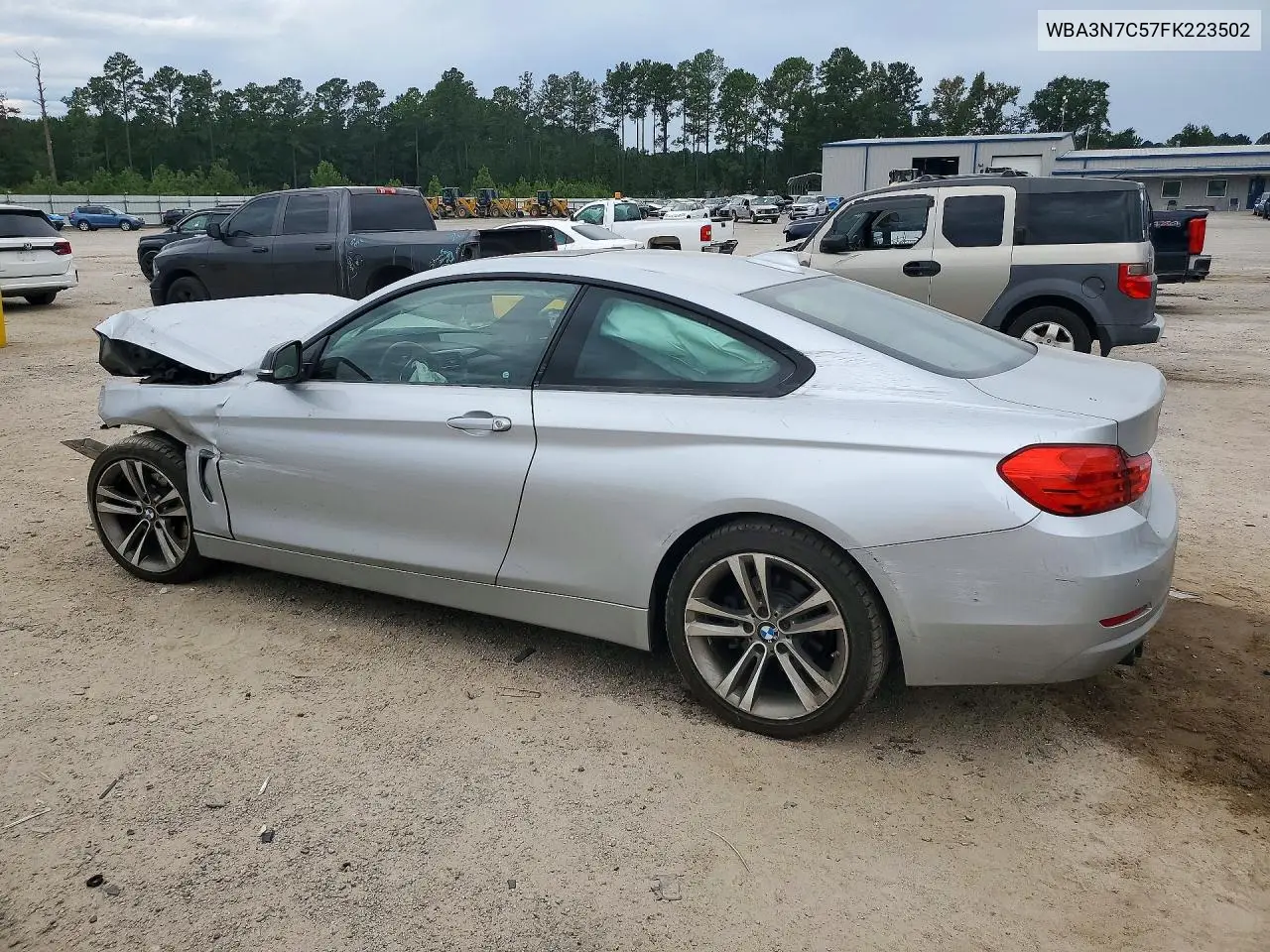 2015 BMW 4ER VIN WBA3N7C57FK223502 — фото 2