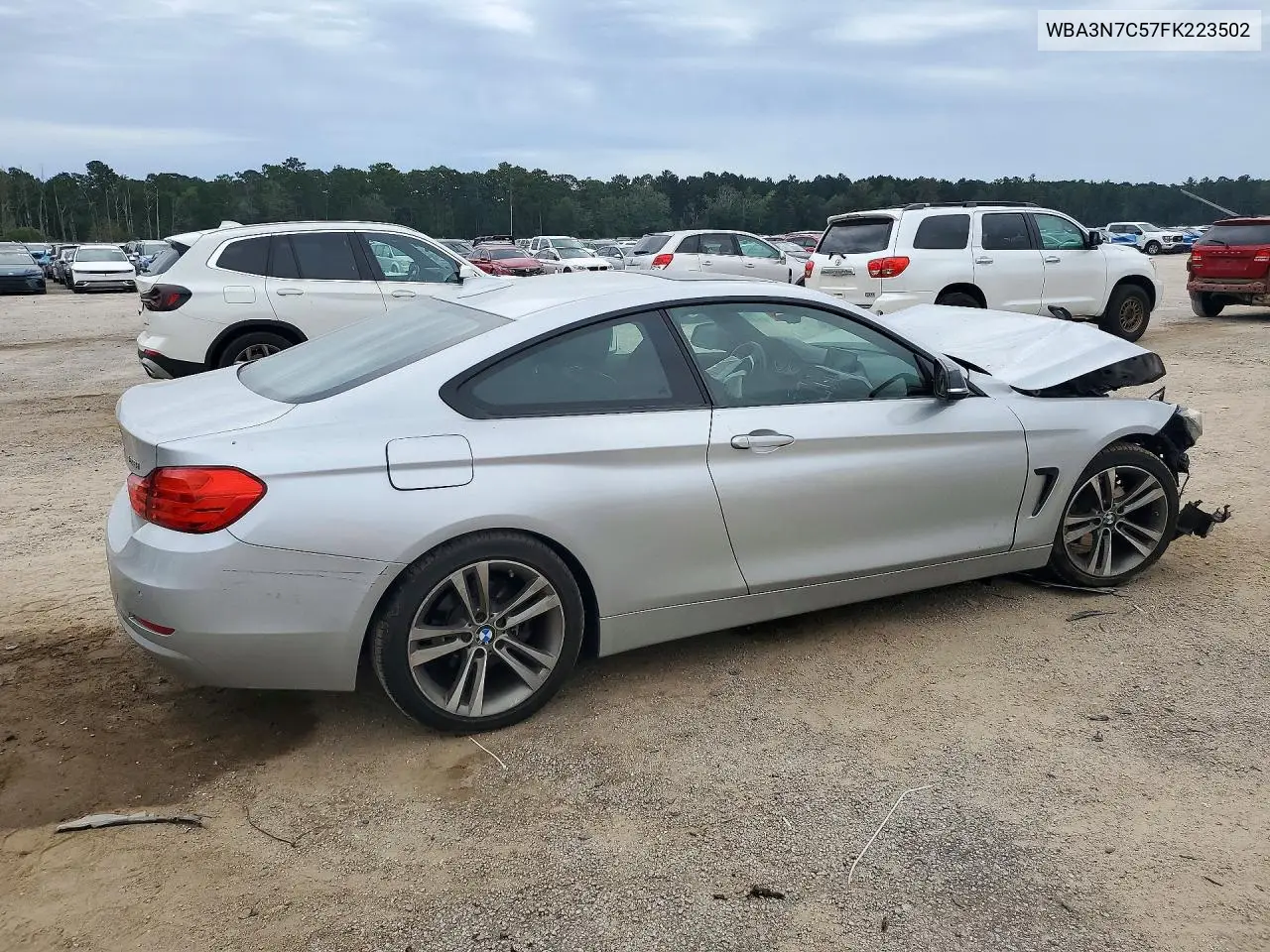 2015 BMW 4ER VIN WBA3N7C57FK223502 — фото 3