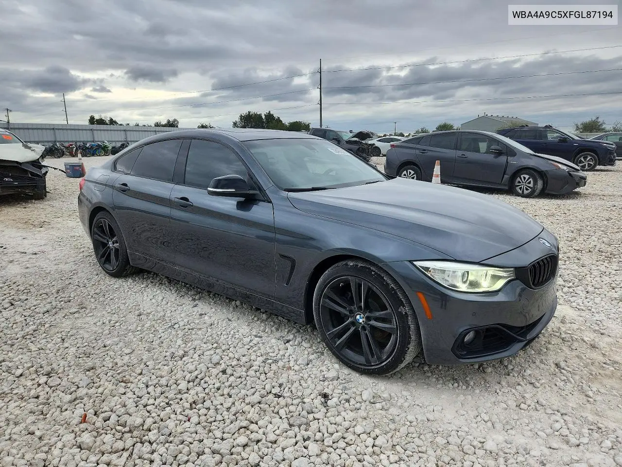 2015 BMW 4ER VIN WBA4A9C5XFGL87194 — фото 4