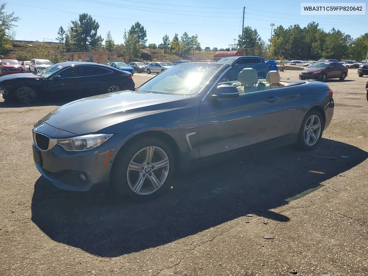 BMW 4ER 2015, VIN WBA3T1C59FP820642