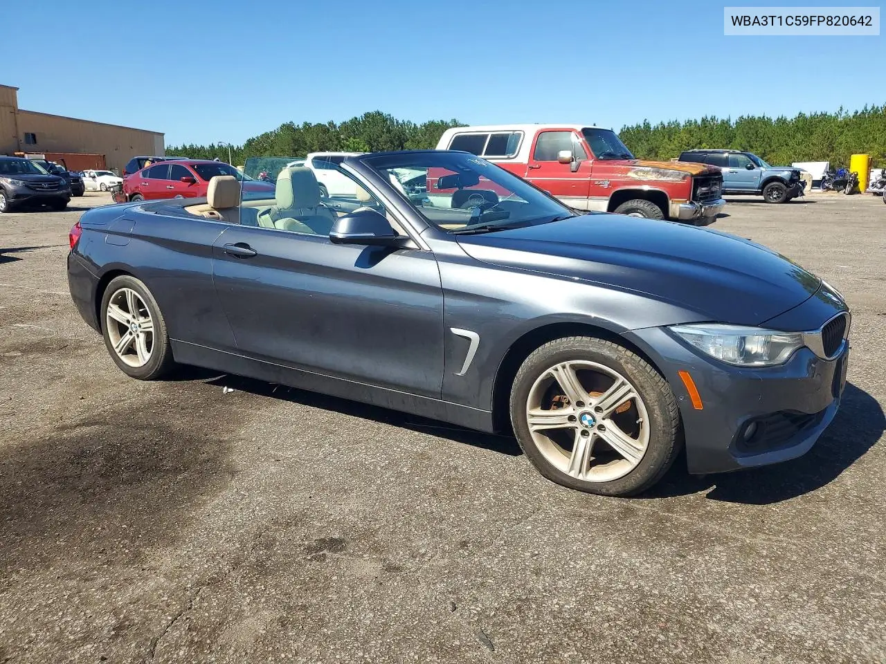2015 BMW 4ER VIN WBA3T1C59FP820642 — фото 4