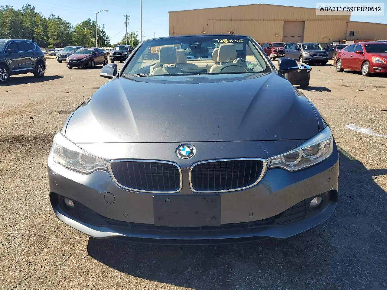 2015 BMW 4ER VIN WBA3T1C59FP820642 — фото 5