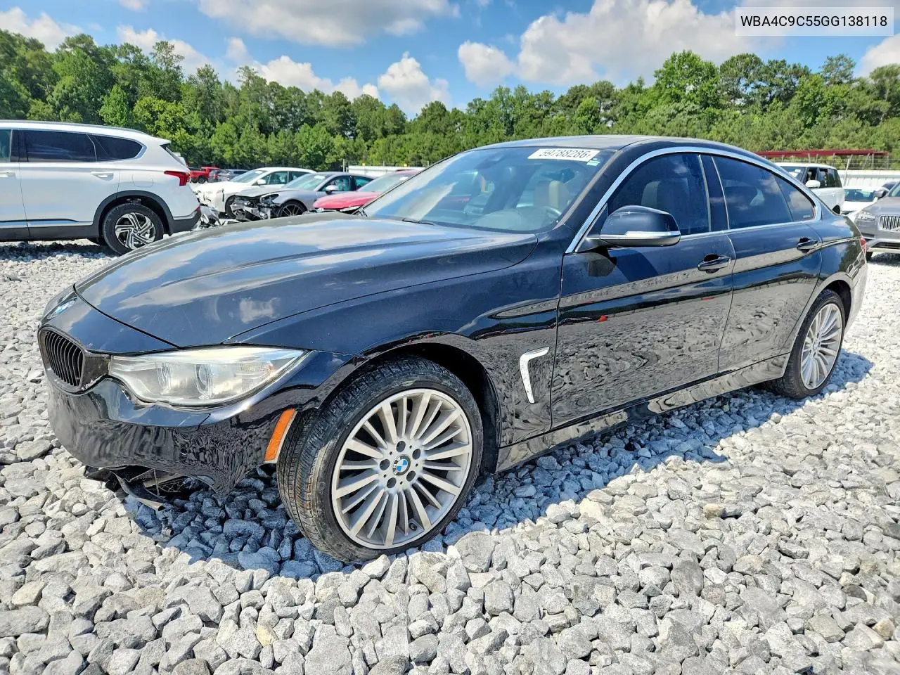 BMW 4ER 2016, VIN WBA4C9C55GG138118