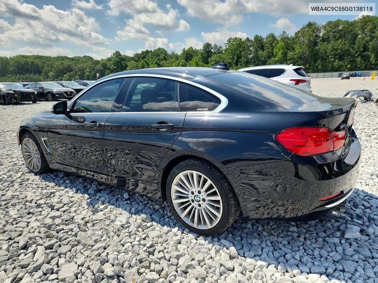 2016 BMW 4ER VIN WBA4C9C55GG138118 — фото 2
