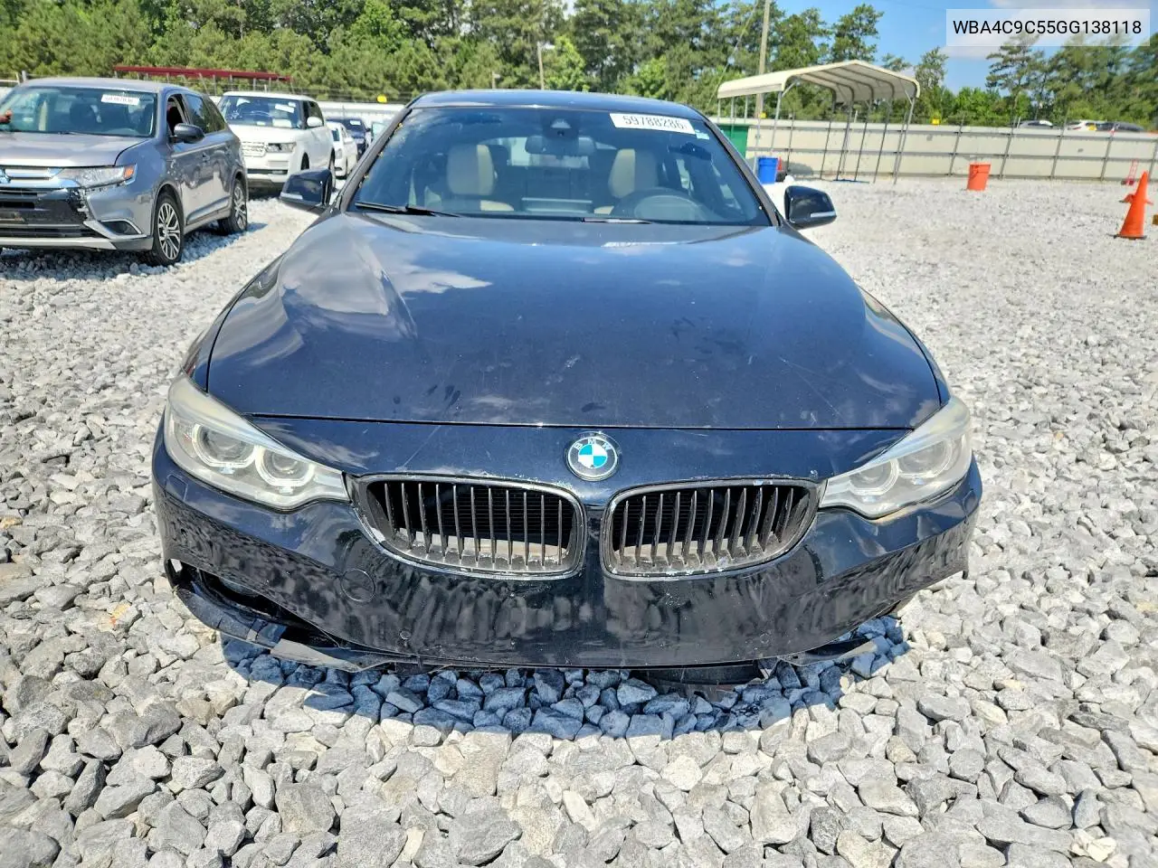 2016 BMW 4ER VIN WBA4C9C55GG138118 — фото 5