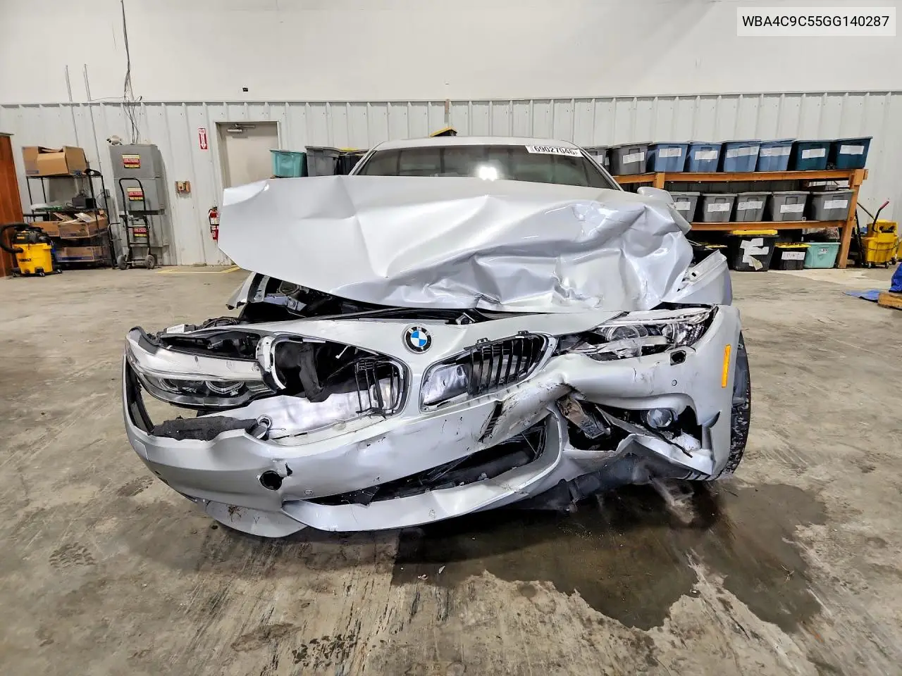 2016 BMW 4ER VIN WBA4C9C55GG140287 — фото 5