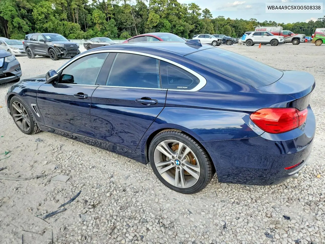 2016 BMW 4ER VIN WBA4A9C5XGG508338 — фото 2