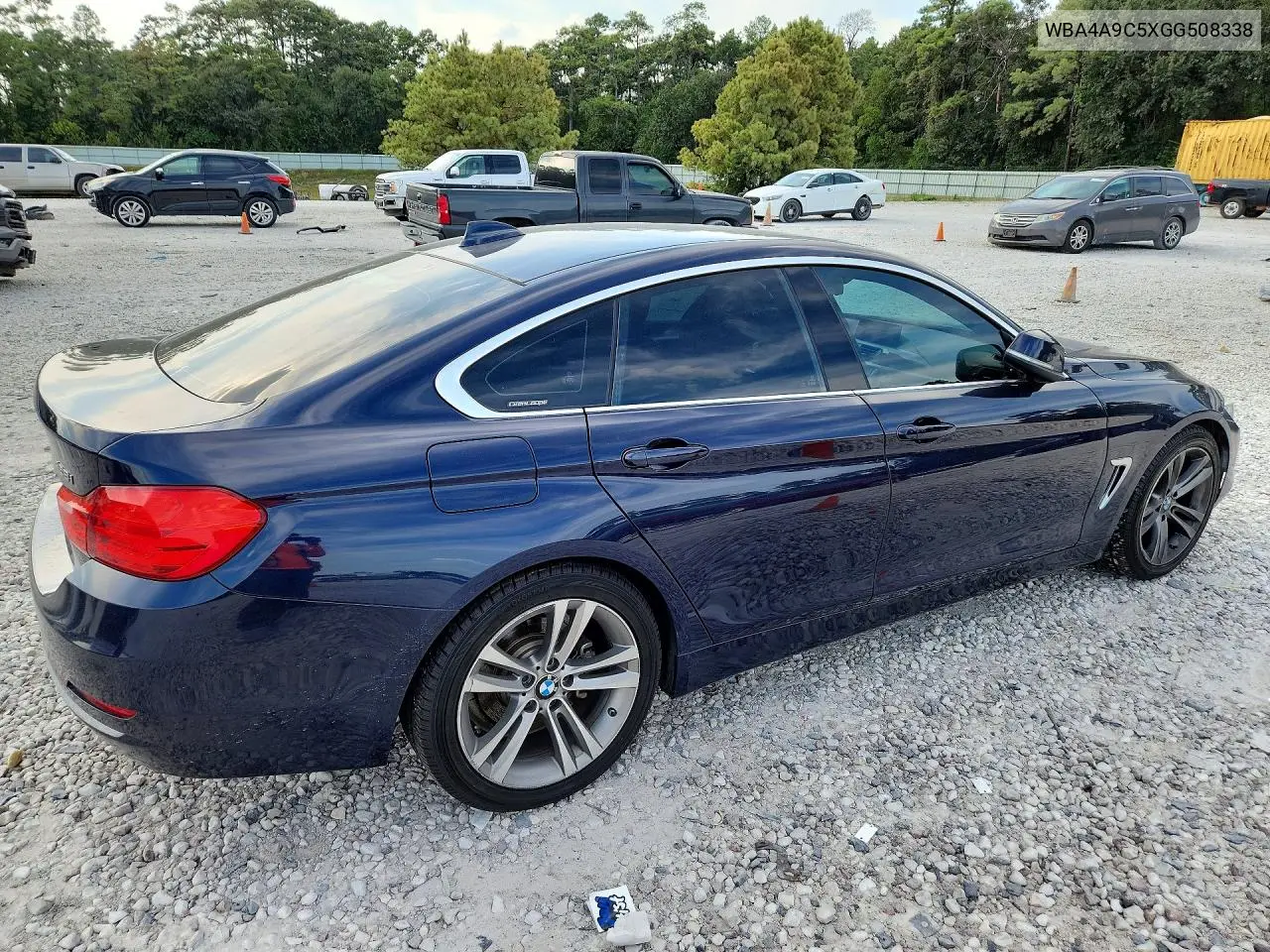 2016 BMW 4ER VIN WBA4A9C5XGG508338 — фото 3