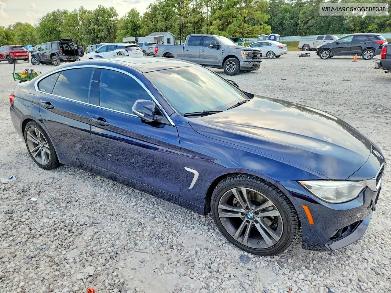 2016 BMW 4ER VIN WBA4A9C5XGG508338 — фото 4