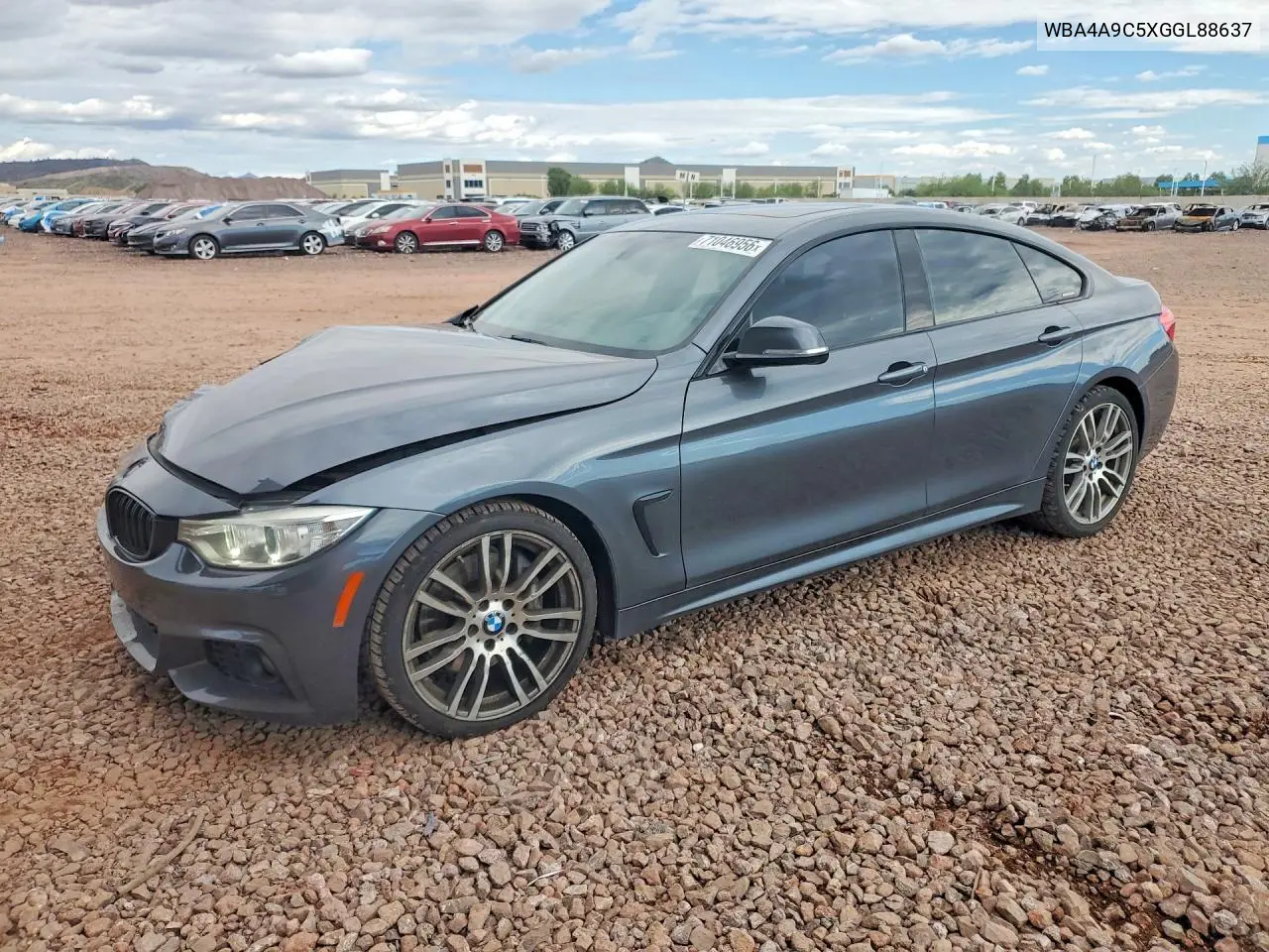 BMW 4ER 2016, VIN WBA4A9C5XGGL88637