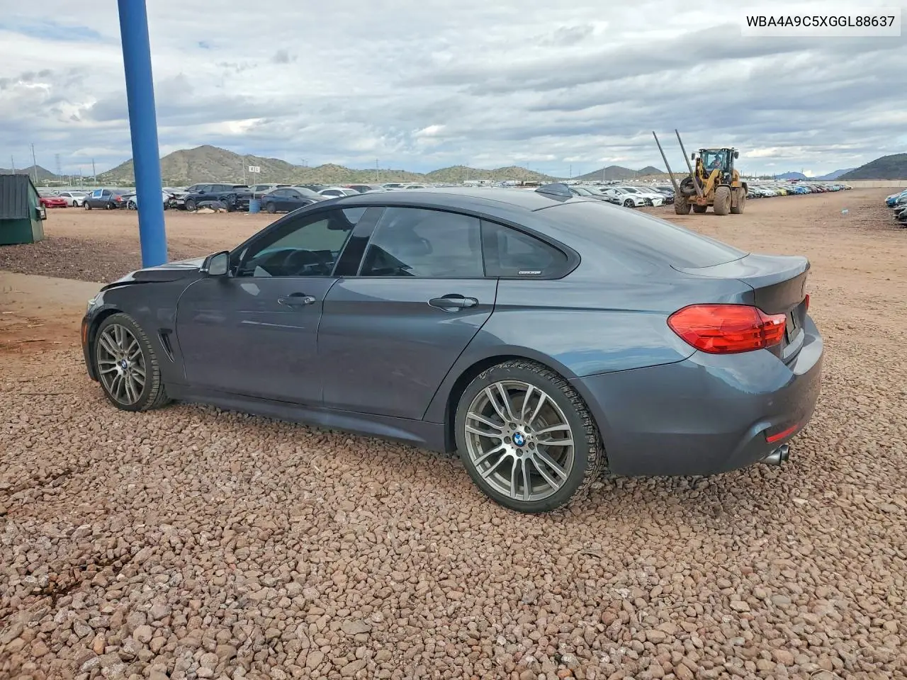 2016 BMW 4ER VIN WBA4A9C5XGGL88637 — фото 2